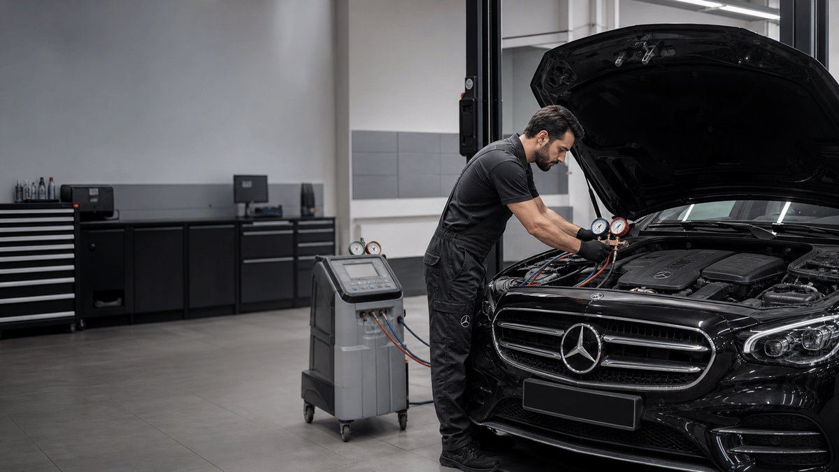 Air-conditioning diagnosis and repair