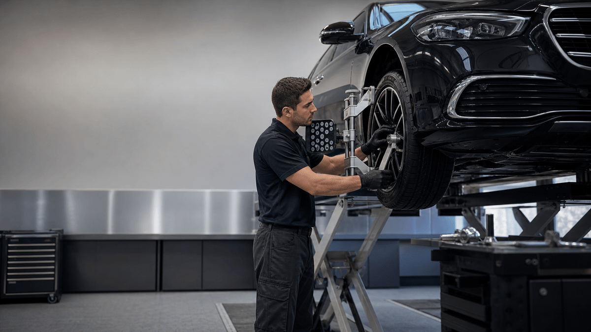 Suspension inspection and geometry
