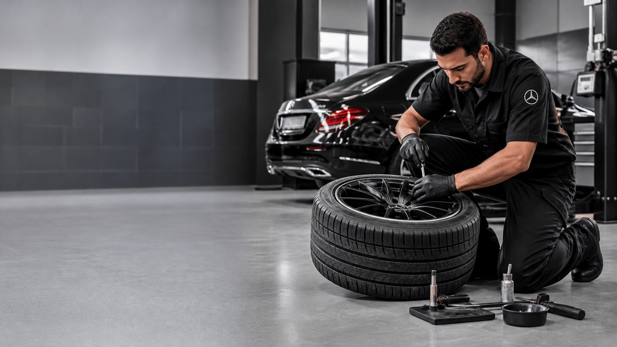 Puncture assessment and tyre repair